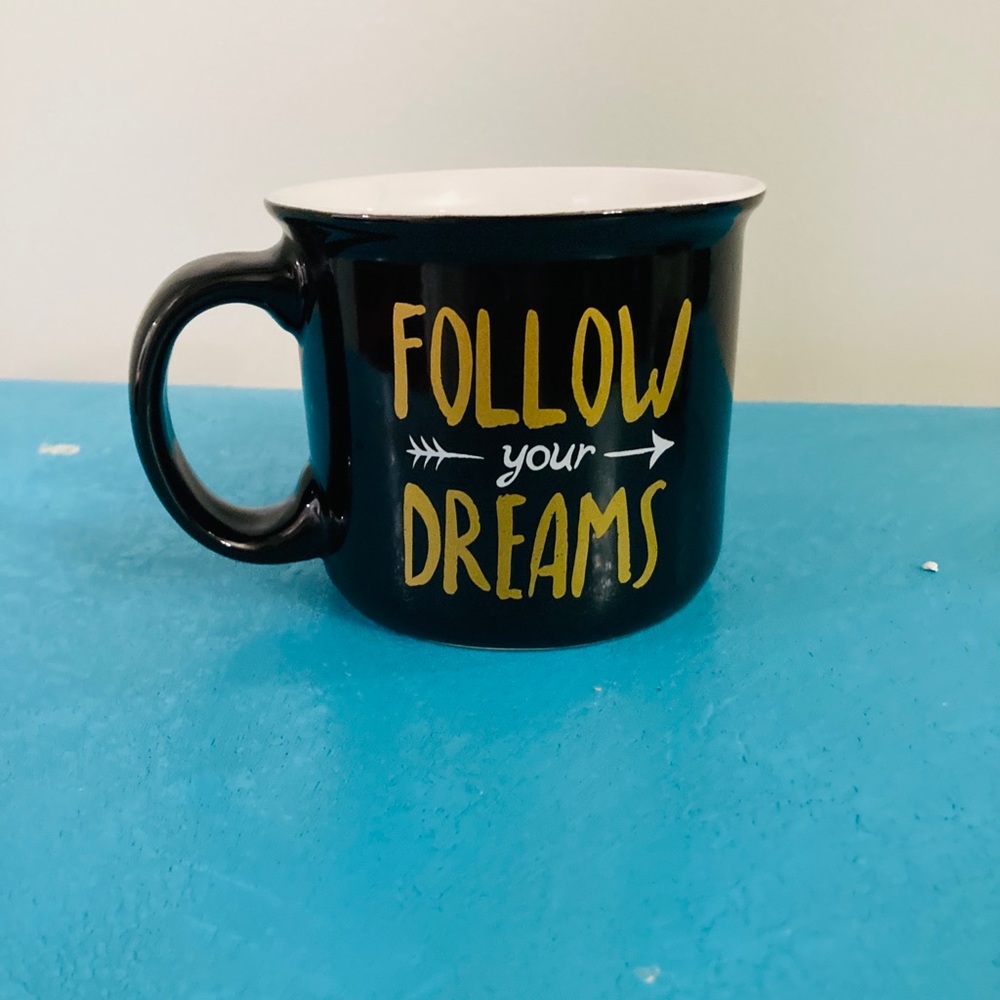 Follow Your Dreams Oversized Mug cozy coffee tea warm